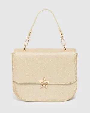 Gold Kennedy Star Top Handle Bag