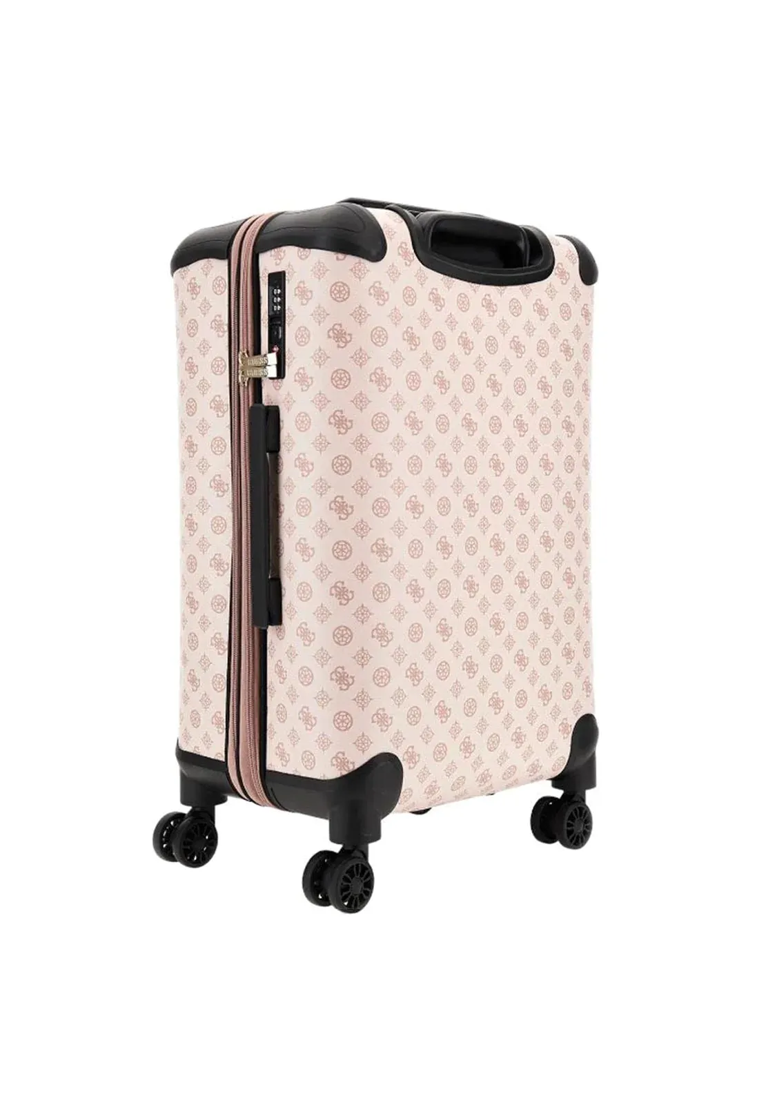 GUESS Wilder Travel 22" Spinner Suitcase Nude