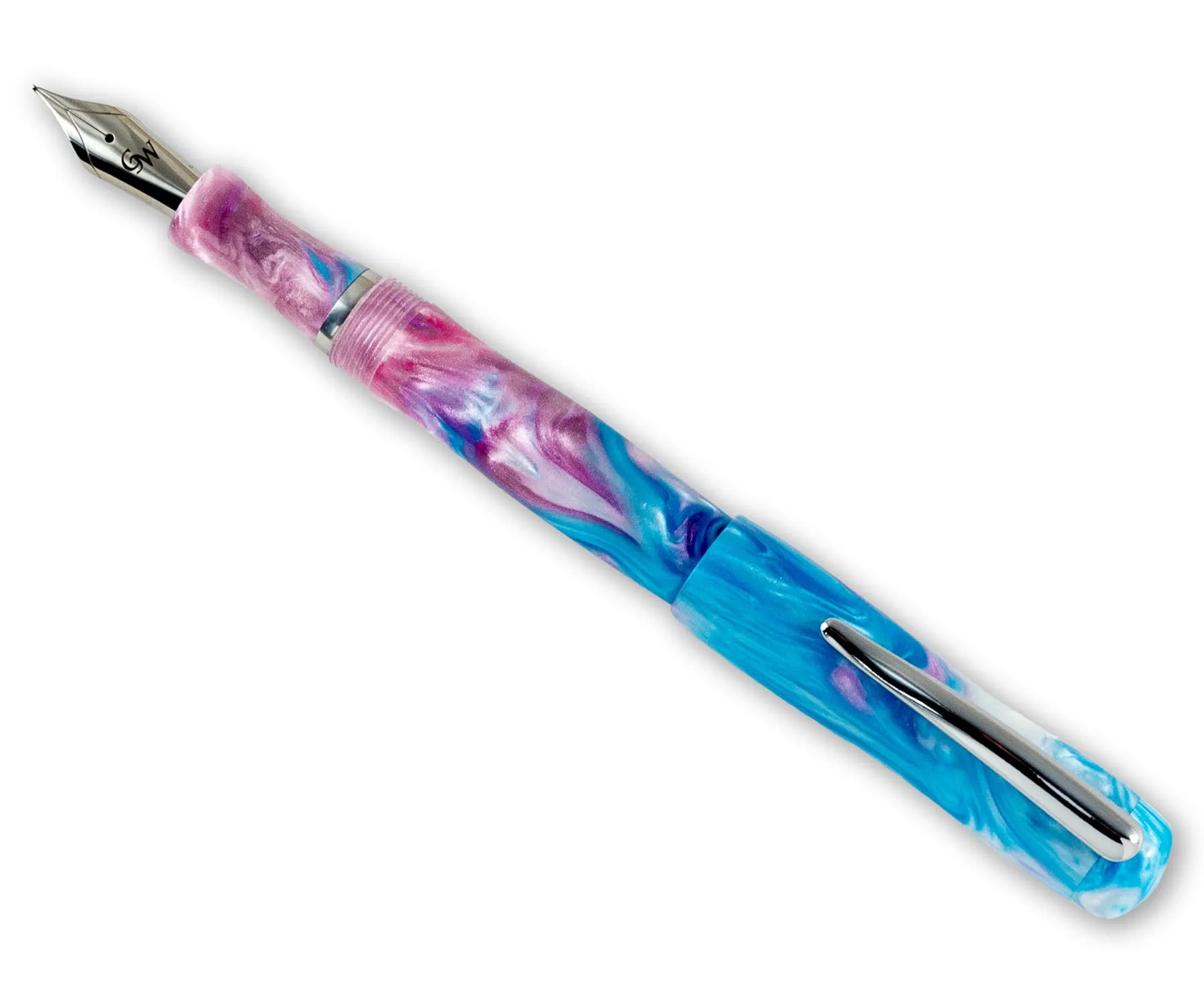 GW Dolcemente Fountain Pen in Pink Skies