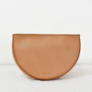 Half Moon Crossbody, Natural - "Milos"