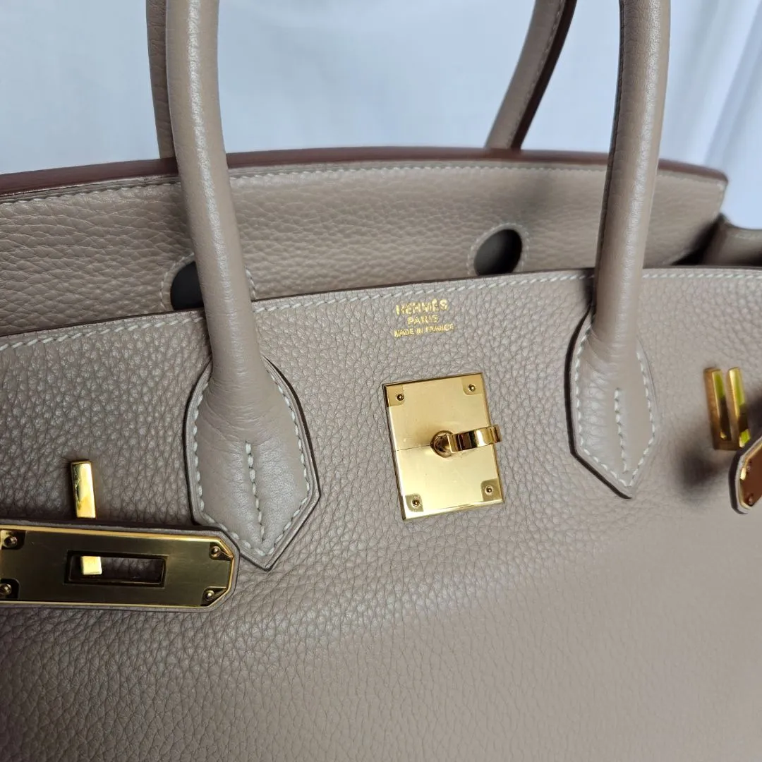 Hermès Argile Birkin 30 Bag