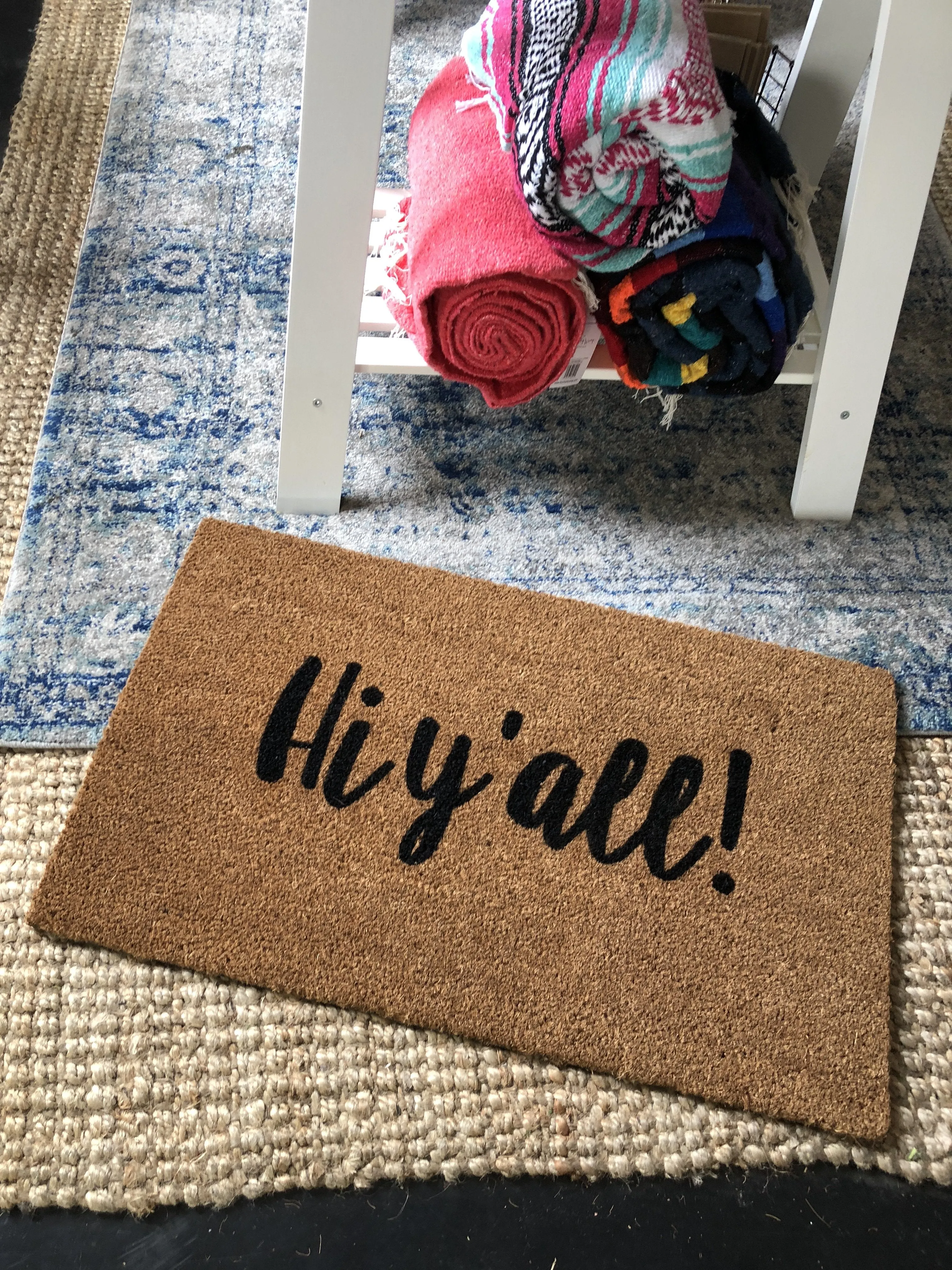 Hi Y'all! Funny Doormat