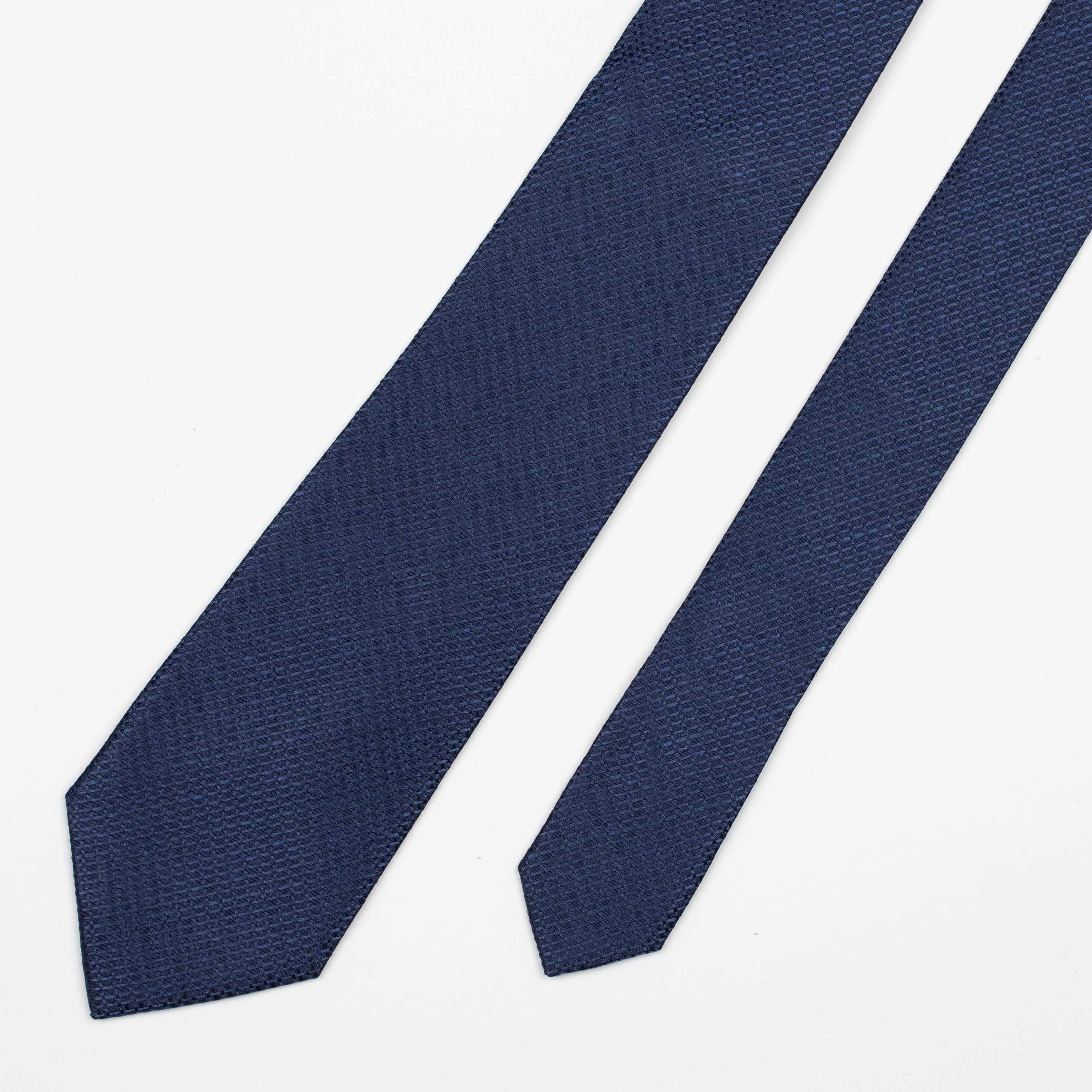 Indigo Texture Tie