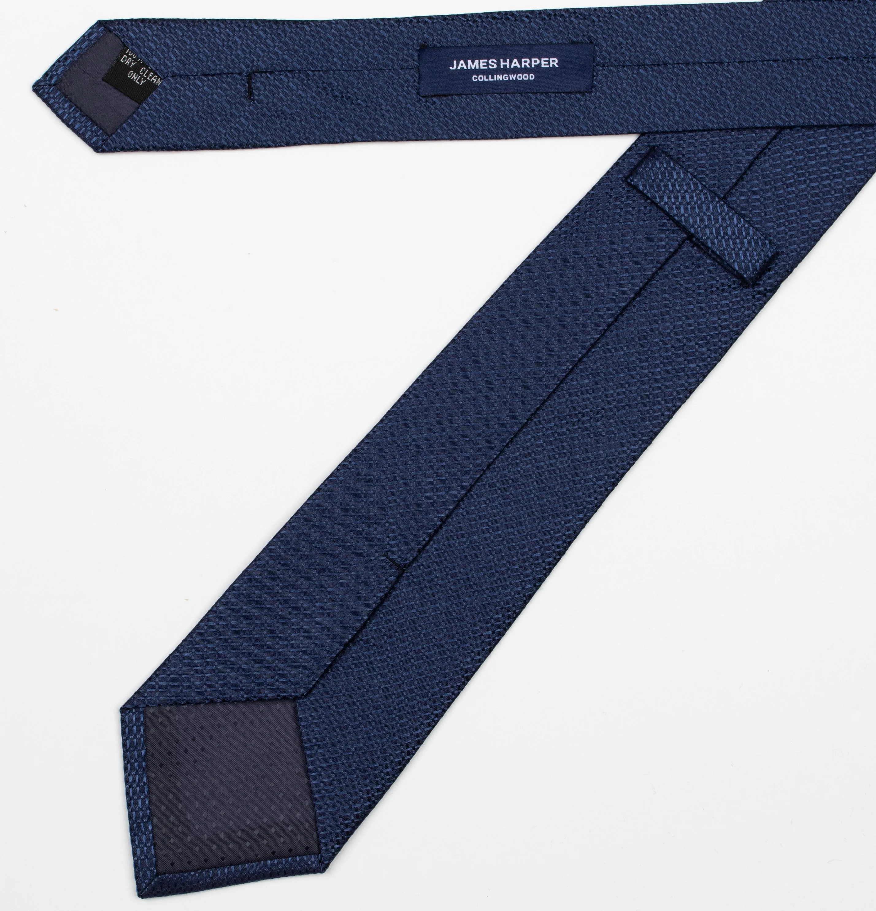 Indigo Texture Tie