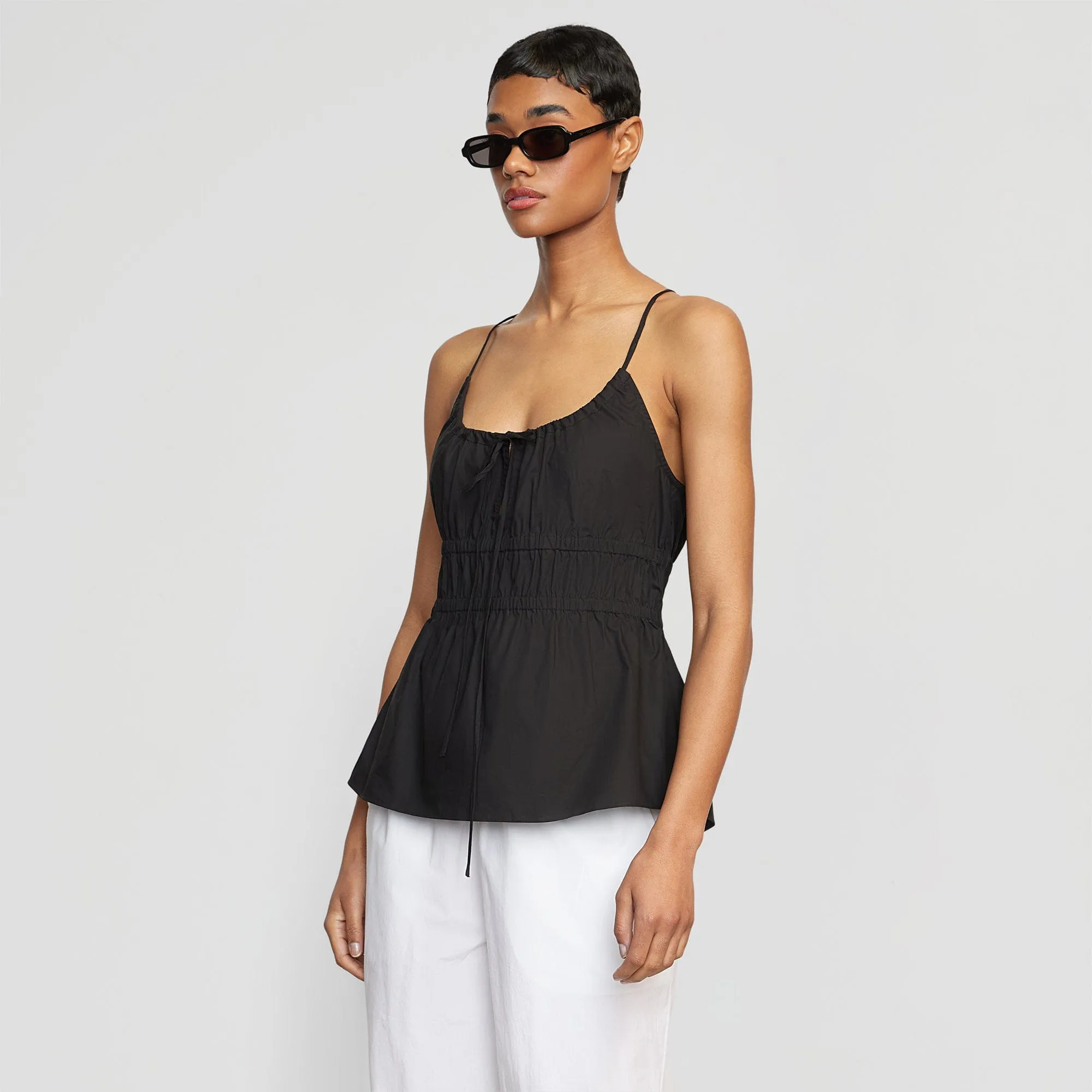 Jamila Sculpted Ruched Cami