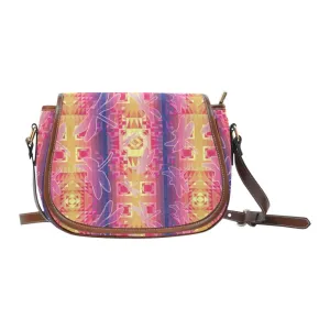 Kaleidoscope Dragonfly Saddle Bag/Small