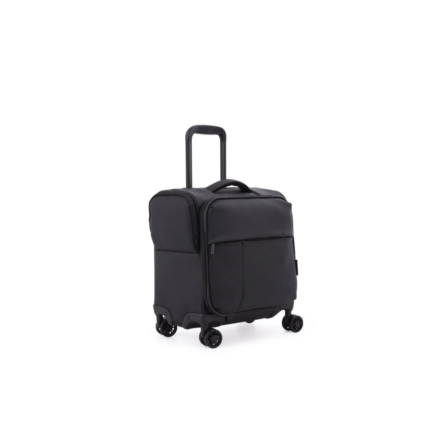 Kate Hill - KL-76-S Willow Black Mini 4 Wheel Carry-On - Black