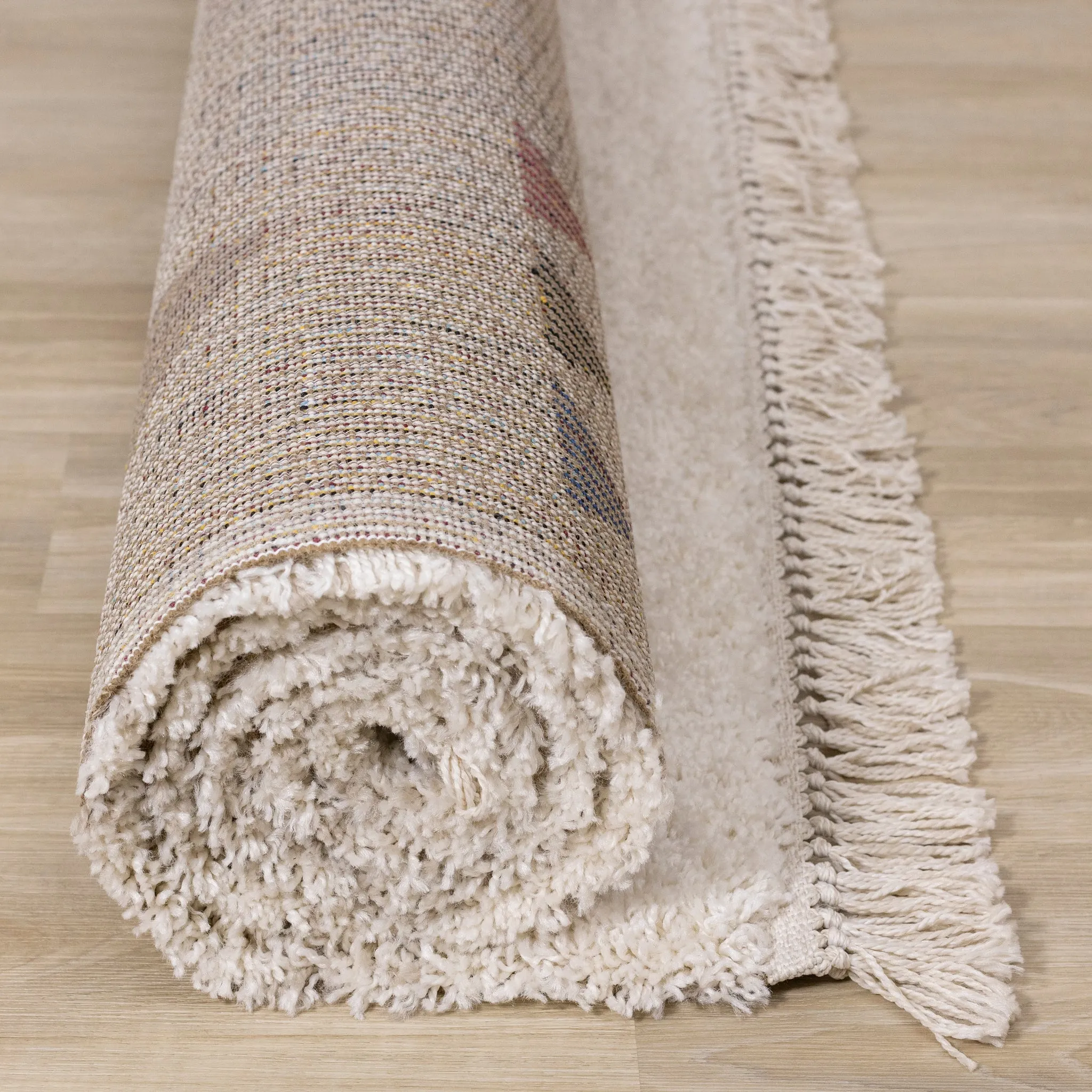 KATHERINE Multicolour Beige Rug