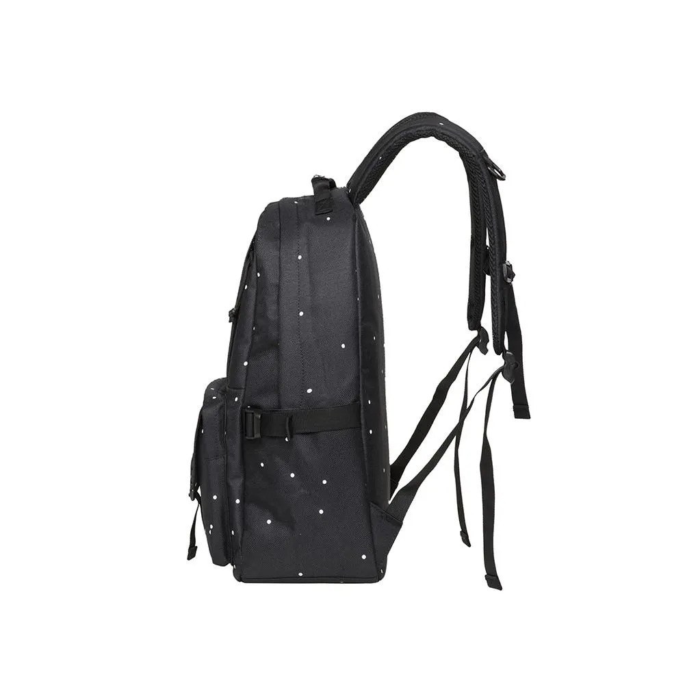 KAUKKO Backpack for School,  KS21 ( Black / 18.4L )