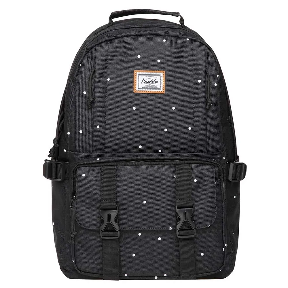 KAUKKO Backpack for School,  KS21 ( Black / 18.4L )