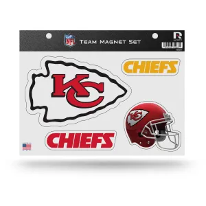 KC Chiefs Team Magnet Set