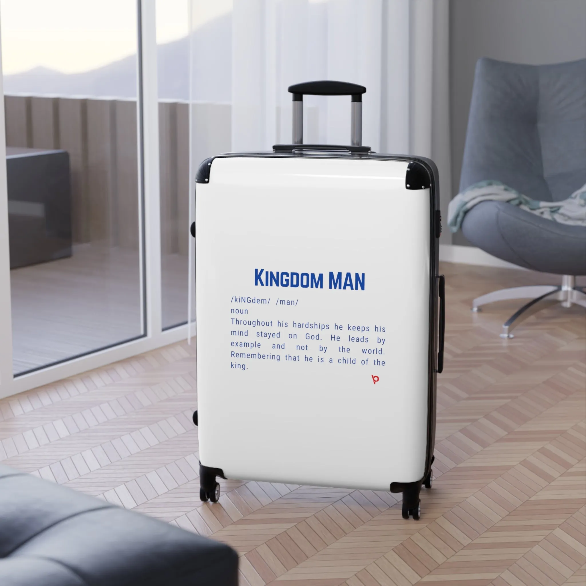 Kingdom Man Suitcase