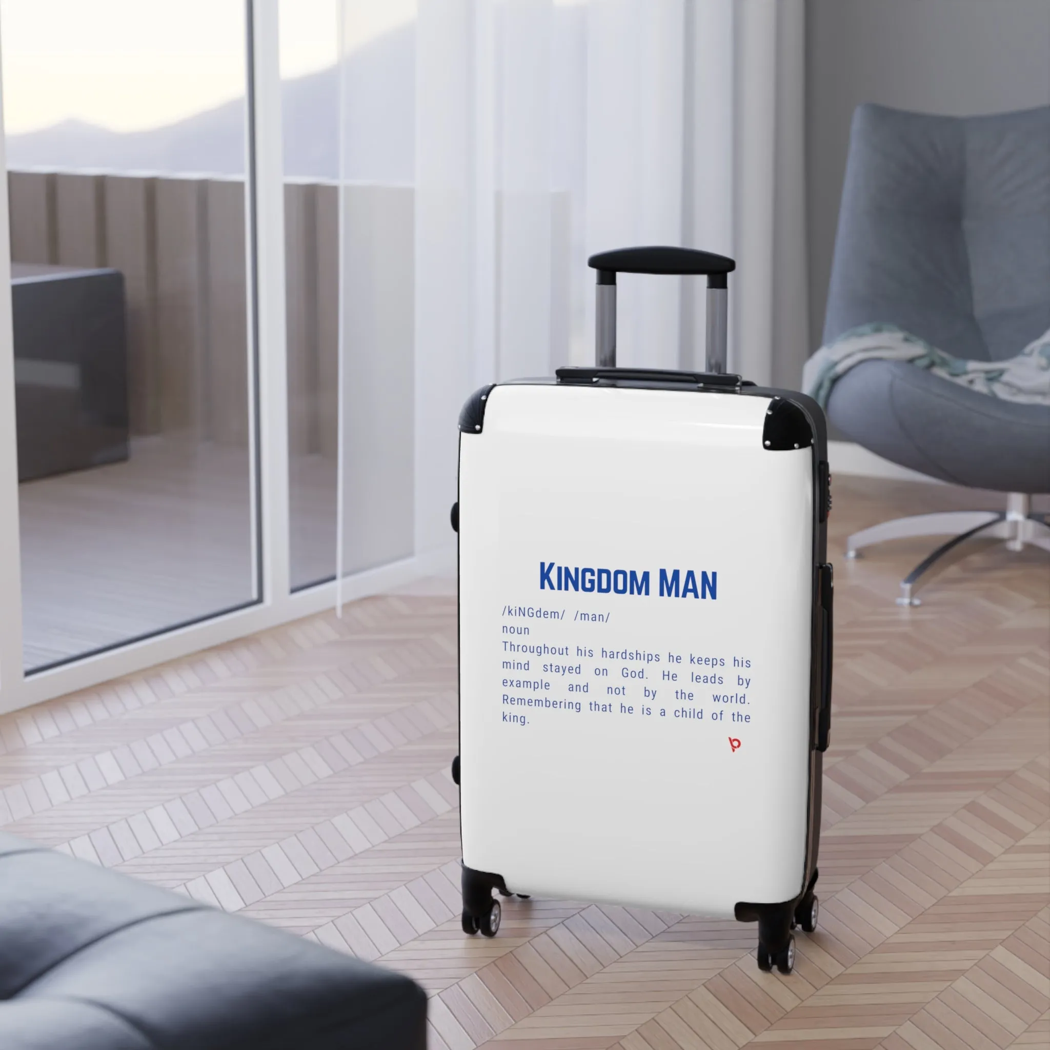 Kingdom Man Suitcase