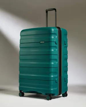 Large Suitcase in Deep Teal - Lincoln