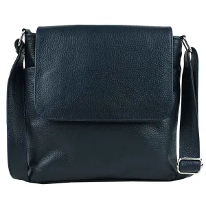 Leather Crossbody Bag Blue Rover Tablet Bag