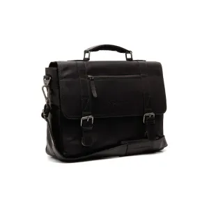 Leather Laptop Bag - The Chesterfield Brand Imperia Black