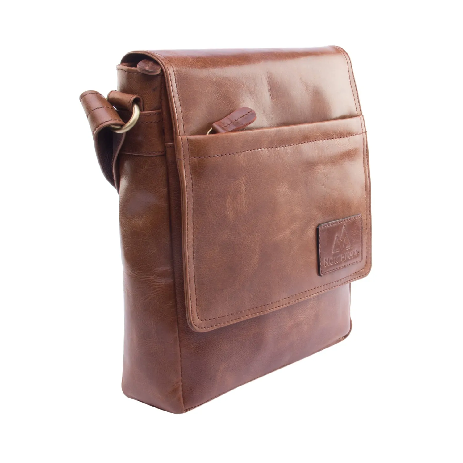 Leather Sling Bag : The Urban Explorer in Brown