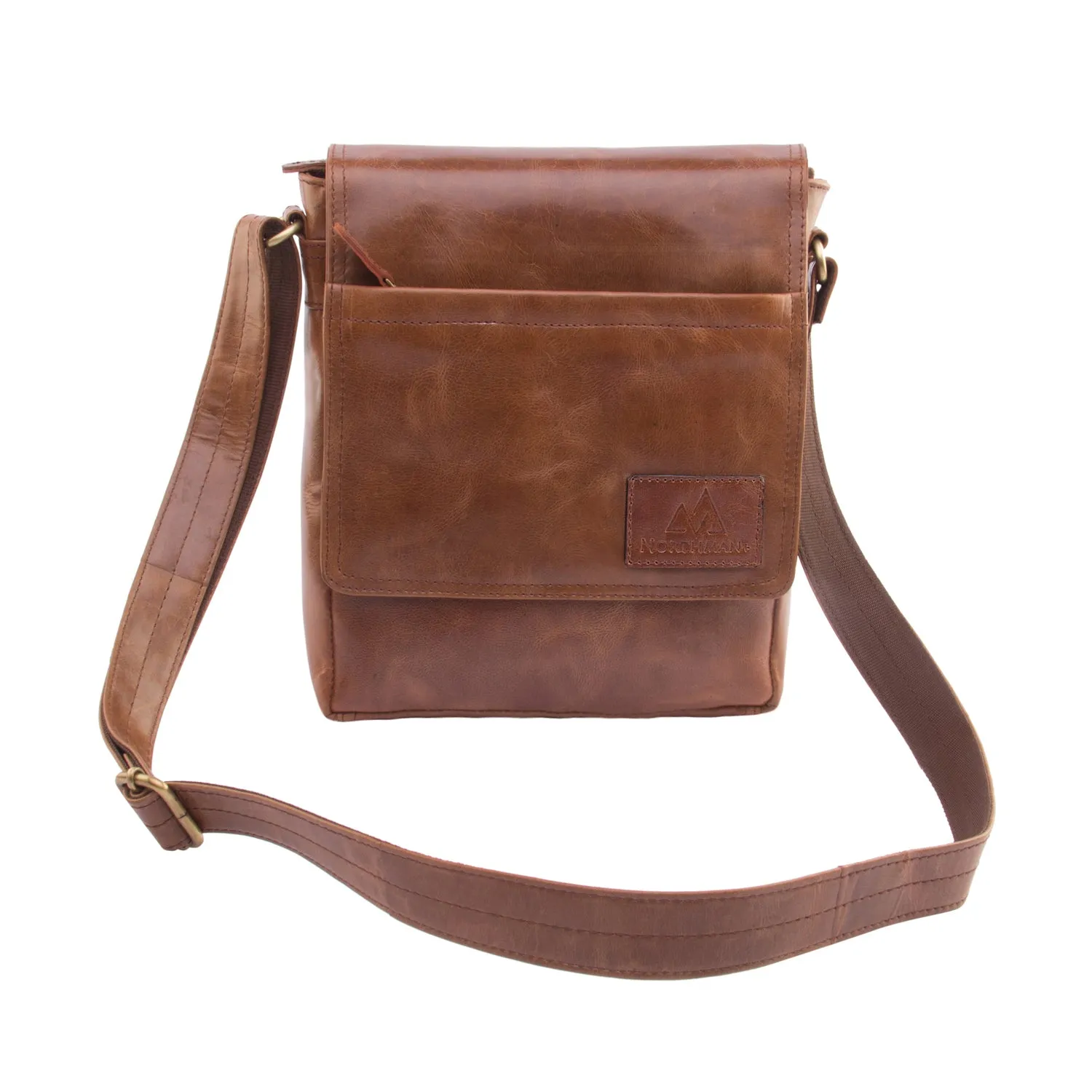 Leather Sling Bag : The Urban Explorer in Brown