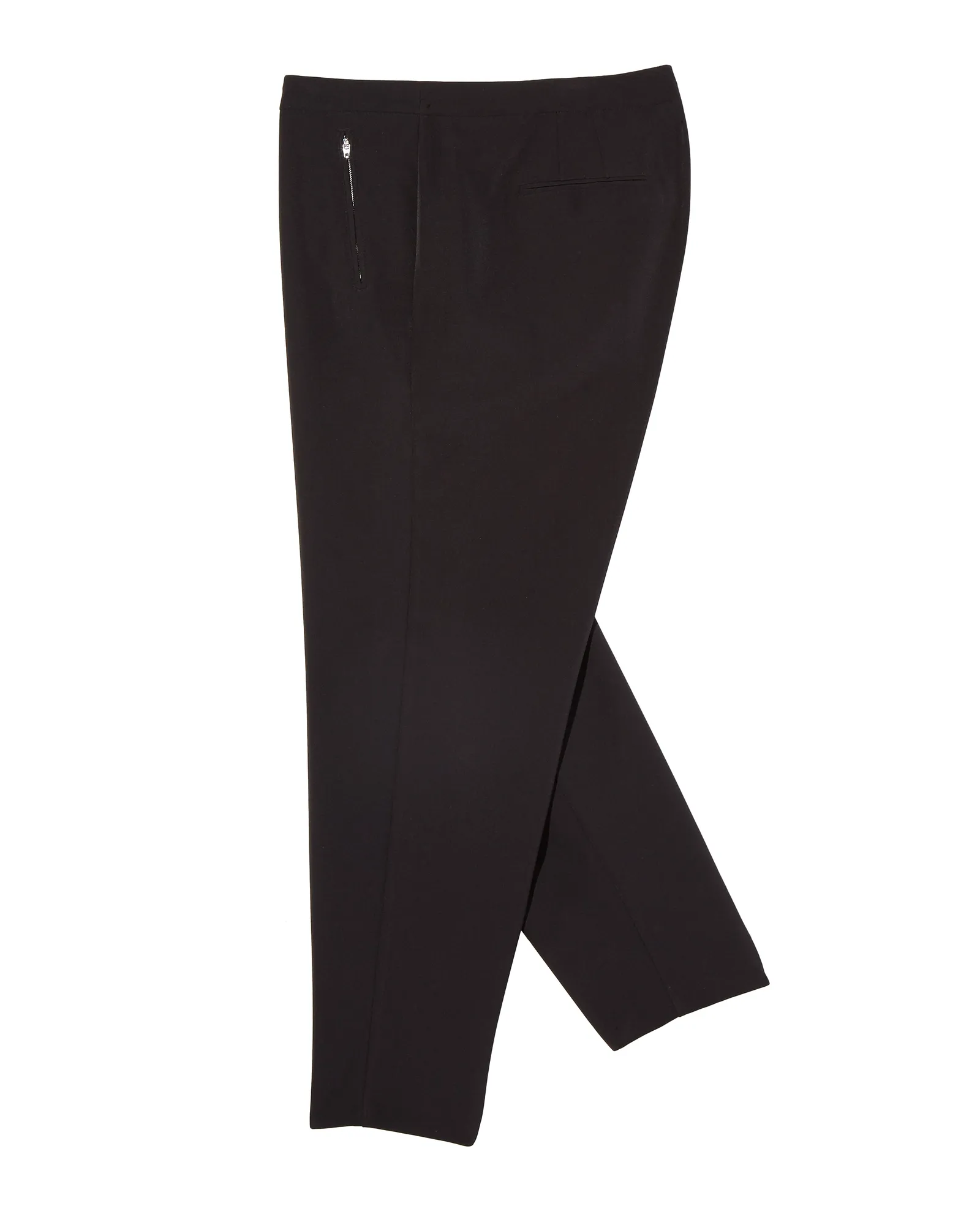 Leon Pant with Zipper Details | Black