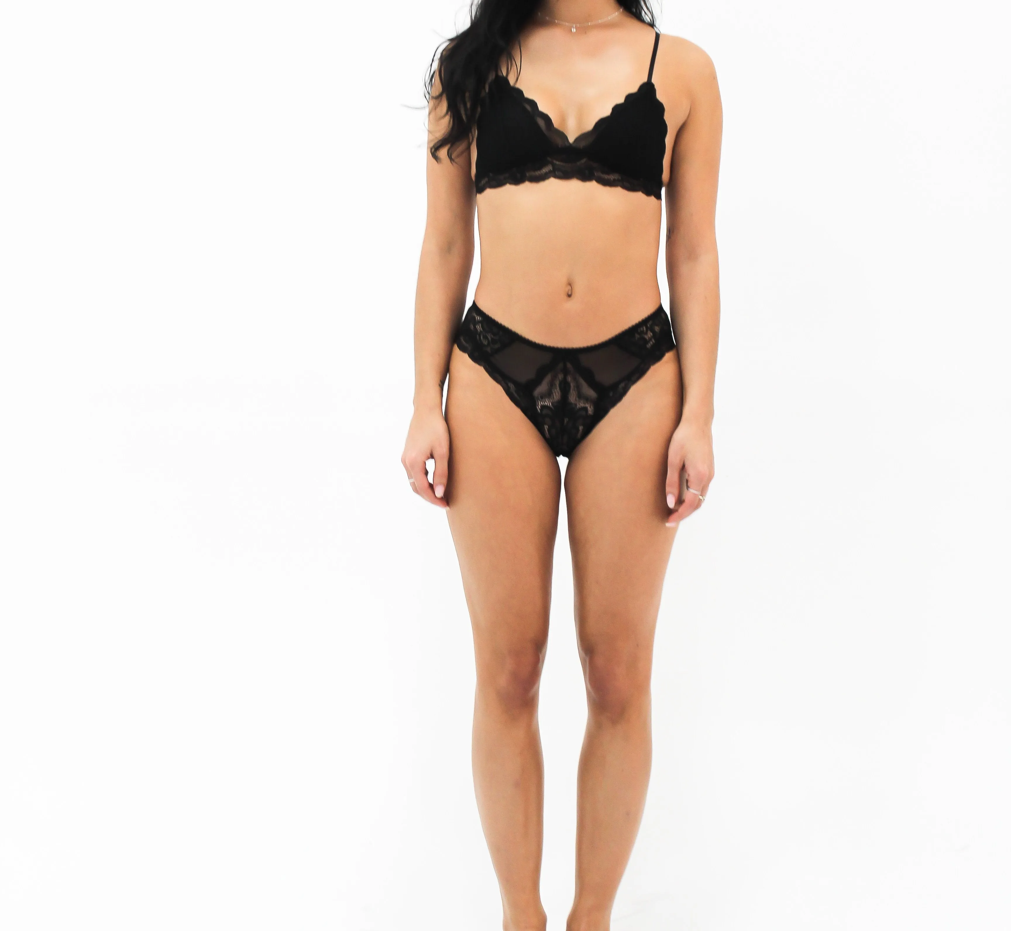 Lingerie July Black Bralette