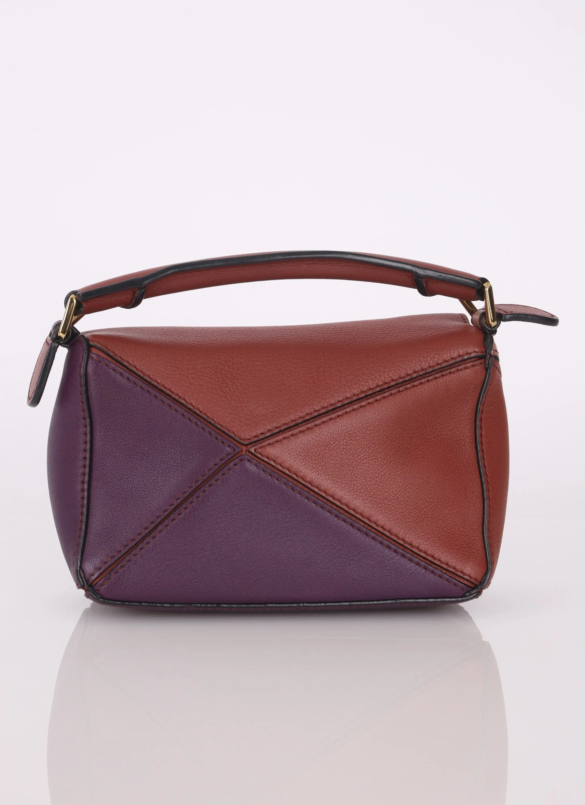 Loewe Tri-color Mini Puzzle Bag