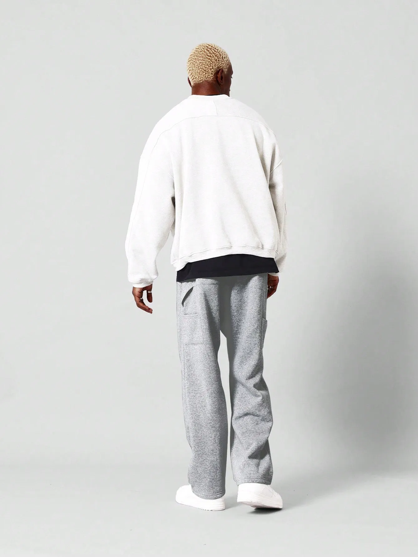 Loose Fit Jogger With Carpenter Details