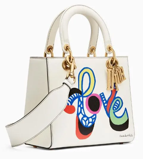 LOVE 'Lady Dior' Bag in with Niki de Saint Phalle Print