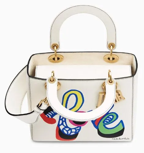 LOVE 'Lady Dior' Bag in with Niki de Saint Phalle Print