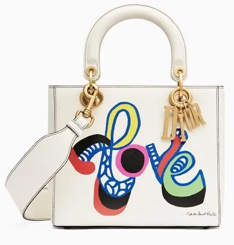 LOVE 'Lady Dior' Bag in with Niki de Saint Phalle Print