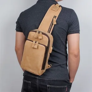 Madryn Leather Back Pack|Sach Gefn Lledr Madryn