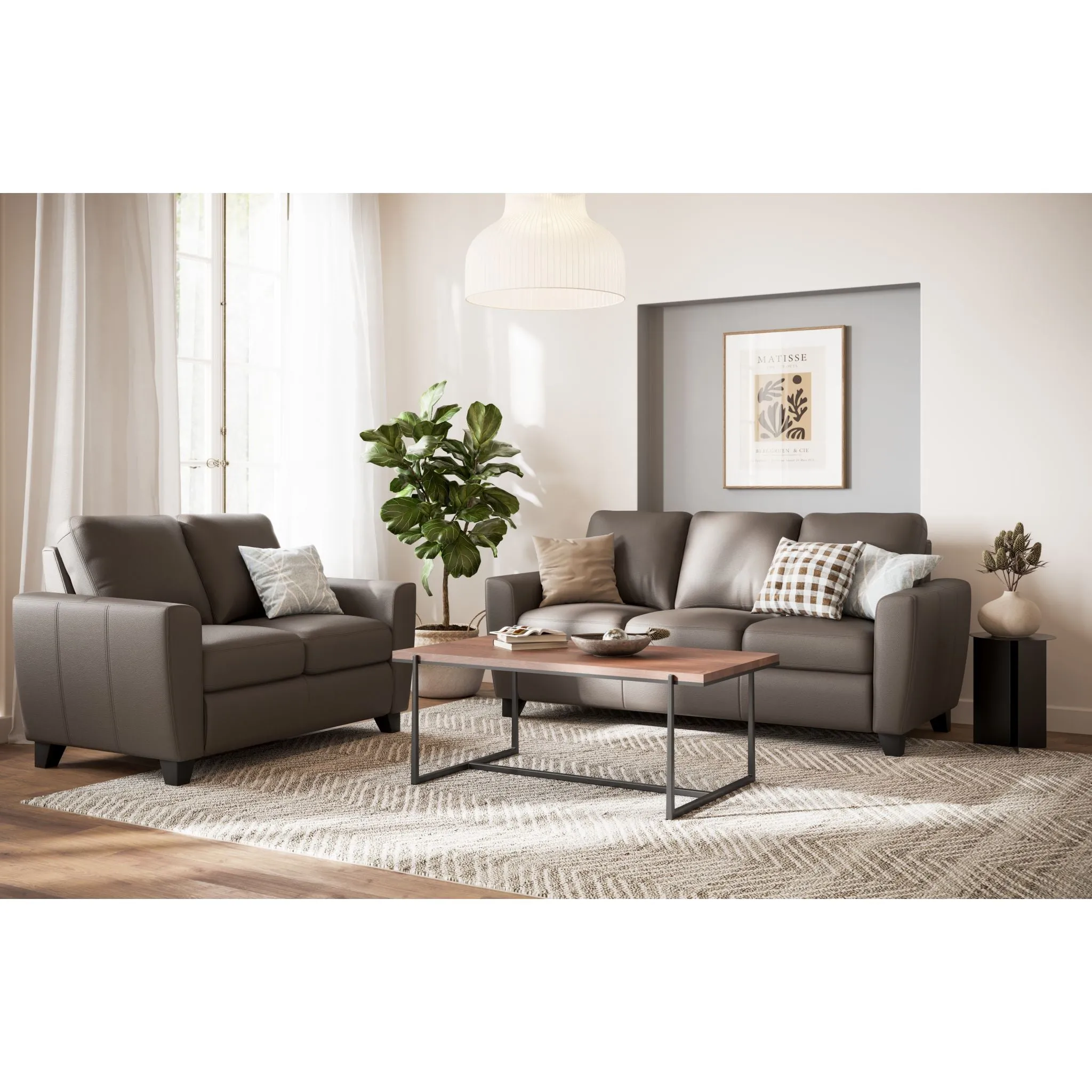 Marymount II Loveseat - Evoque Ardesia