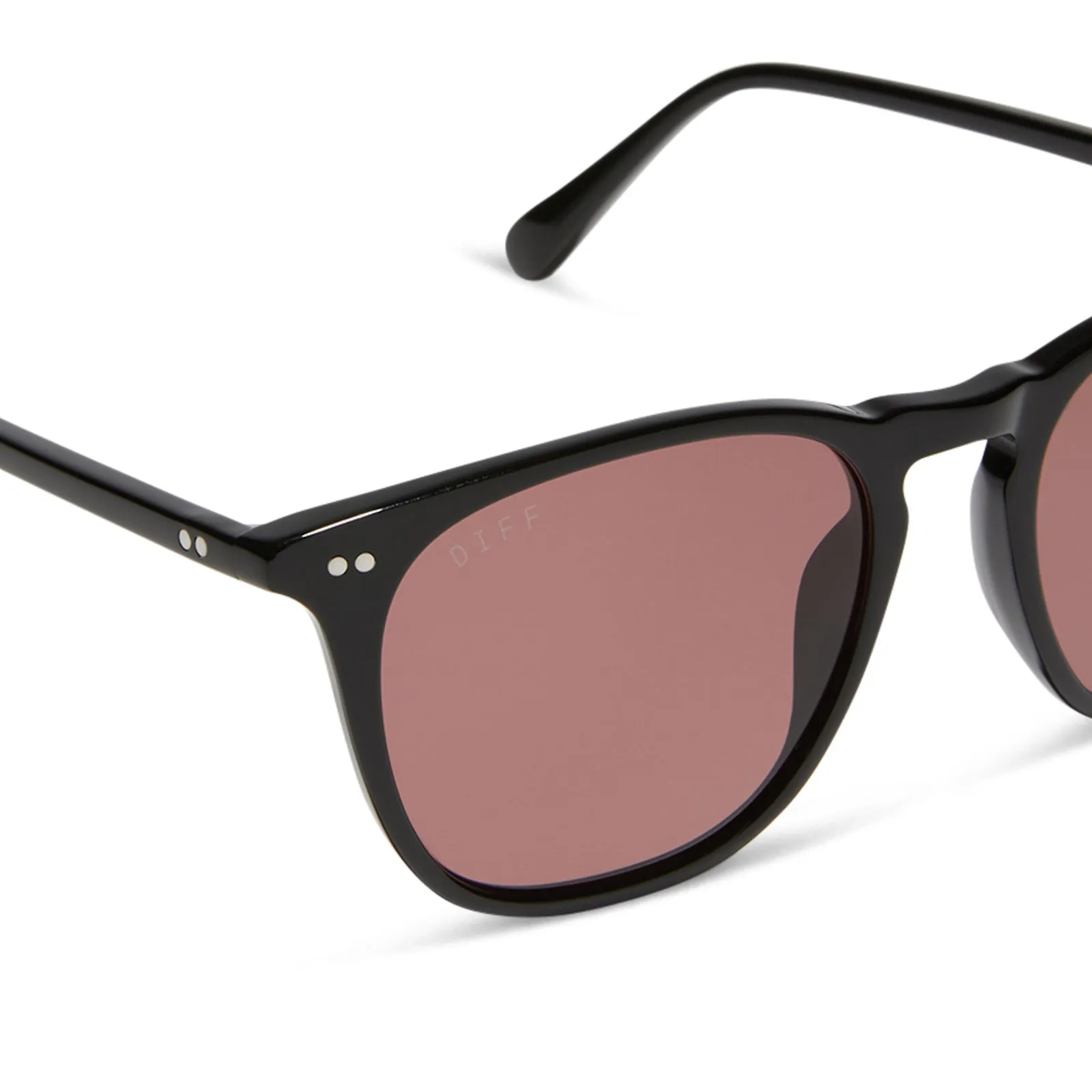 MAXWELL XL - BLACK   MAUVE   POLARIZED SUNGLASSES