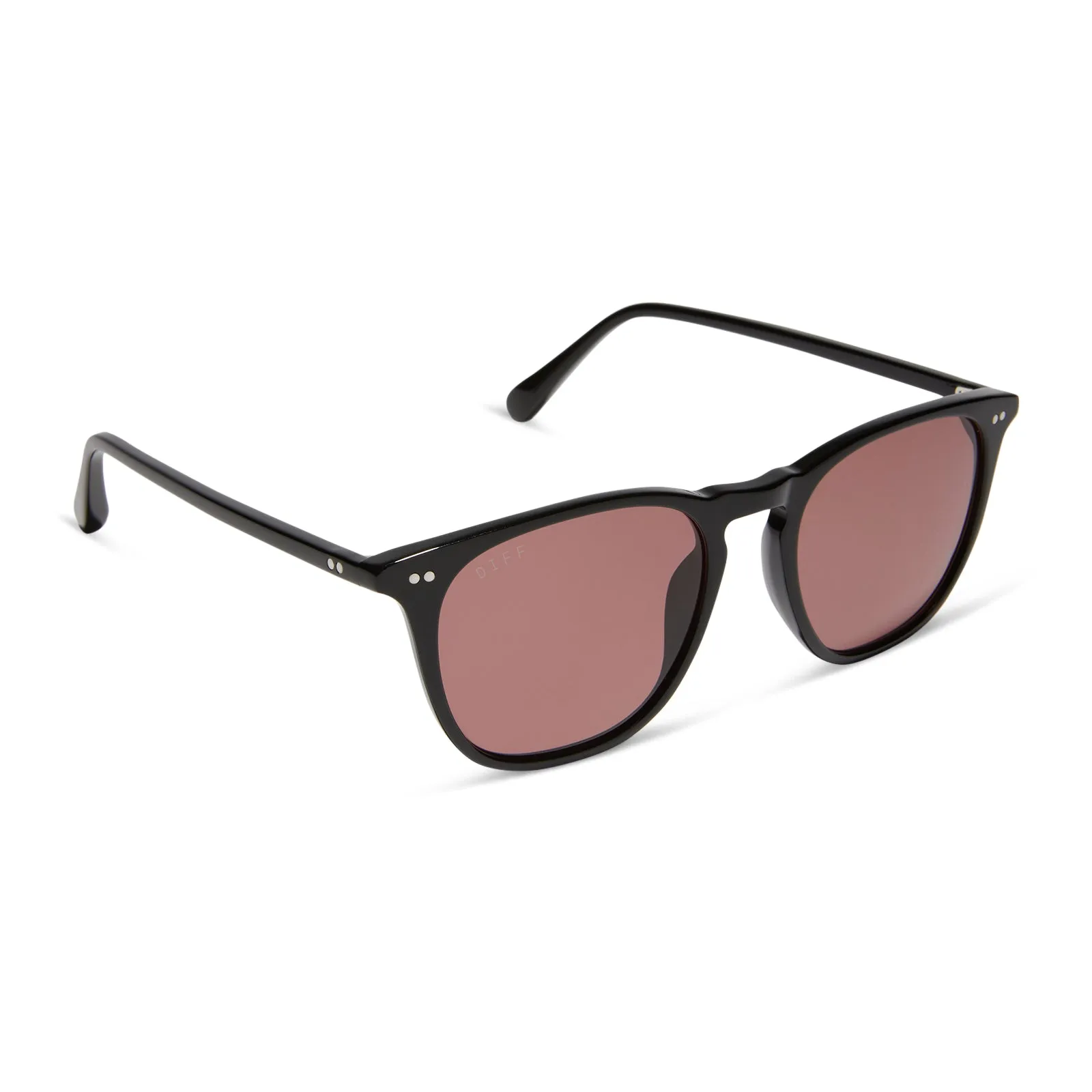 MAXWELL XL - BLACK   MAUVE   POLARIZED SUNGLASSES