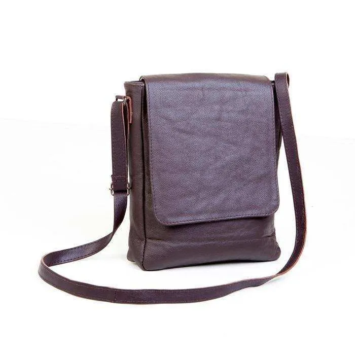 MIRELLE Genuine Leather Classic Messenger Bag