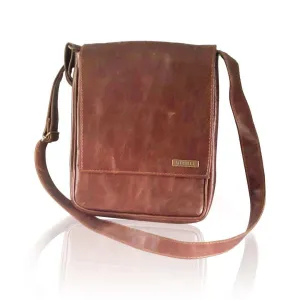 MIRELLE Genuine Leather Classic Messenger Bag