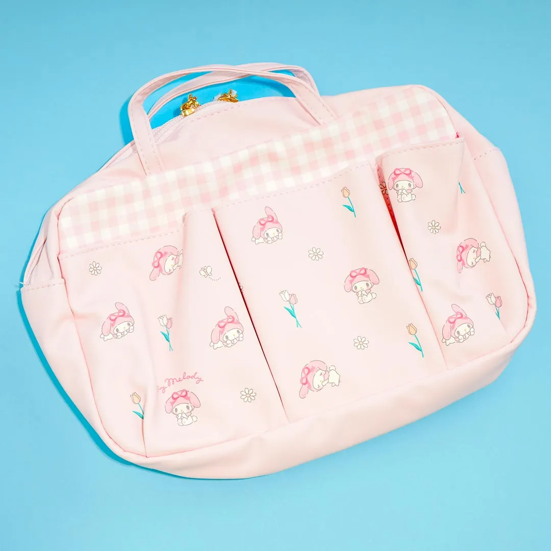 My Melody & Roses Multi-Pocket Handbag