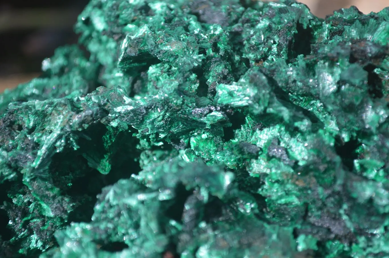 Natural Chatoyant Silky Malachite Specimen x 1 From Congo