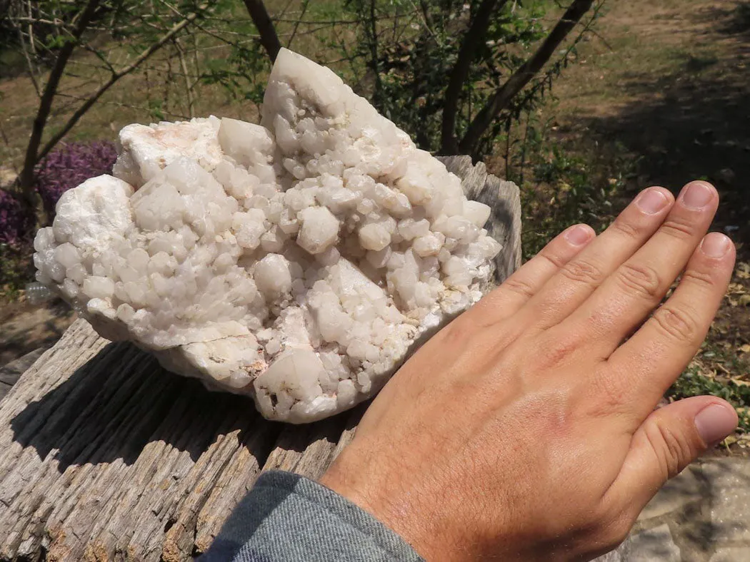 Natural Extra Large Pineapple Quartz Cluster  x 1 From Mandrosonoro, Madagascar