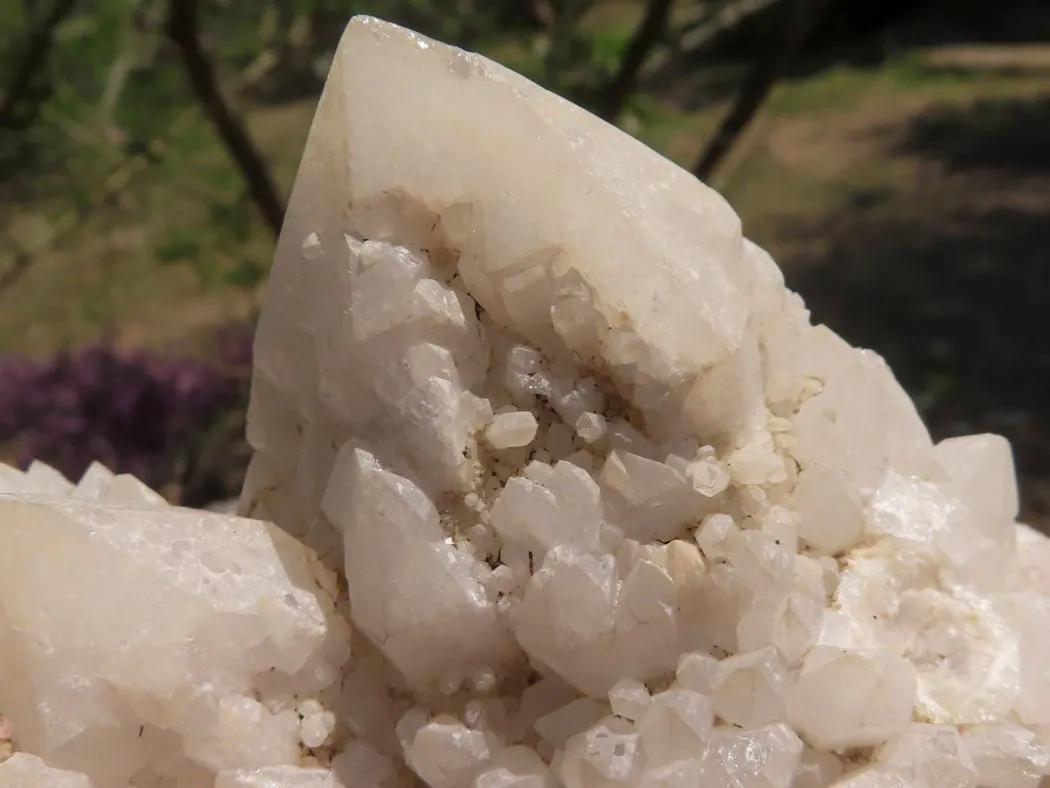 Natural Extra Large Pineapple Quartz Cluster  x 1 From Mandrosonoro, Madagascar