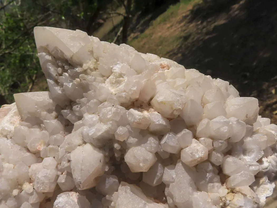 Natural Extra Large Pineapple Quartz Cluster  x 1 From Mandrosonoro, Madagascar