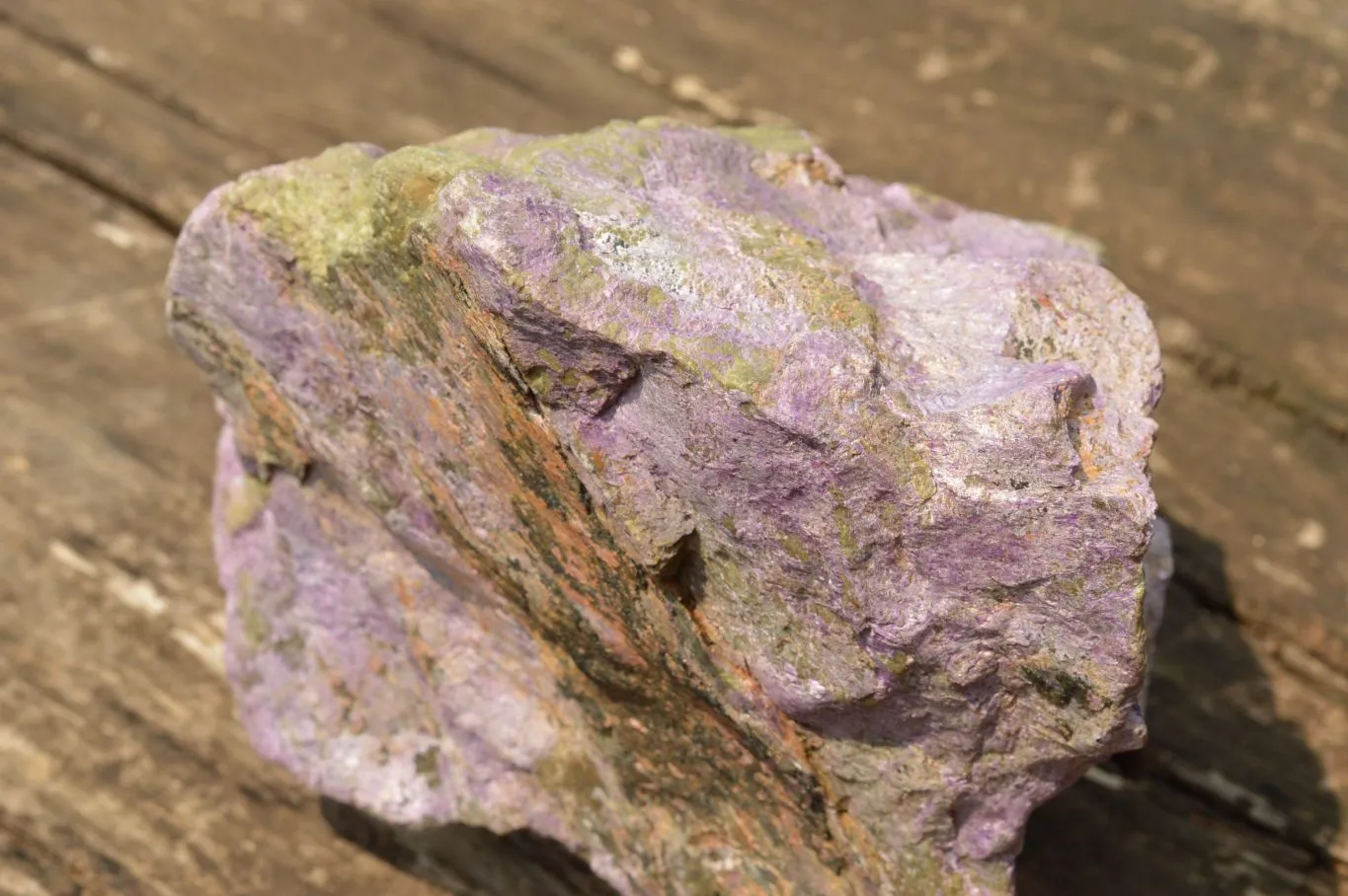 Natural Extra Large Rough Stichtite & Serpentine Specimen x 1 From Barberton, South Africa