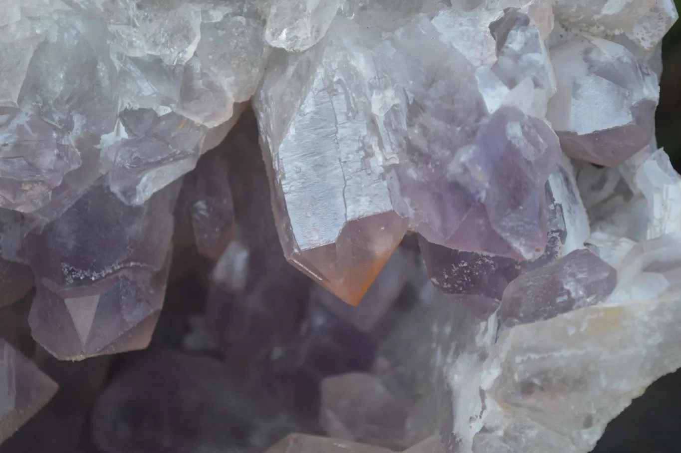 Natural Jacaranda Amethyst Geode Specimen x 1 From Zambia