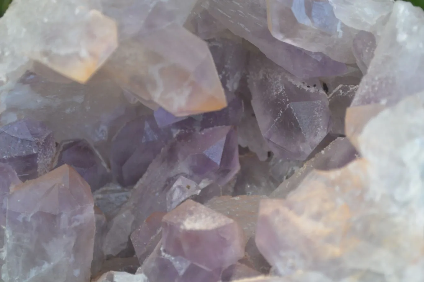 Natural Jacaranda Amethyst Geode Specimen x 1 From Zambia