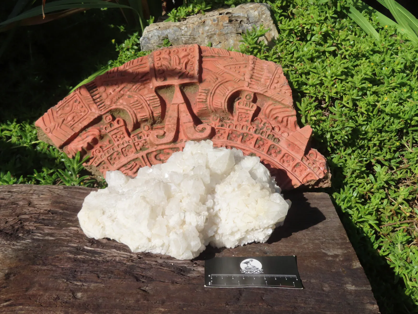 Natural Medium Sized Quartz Cluster x 1 From Madagascar