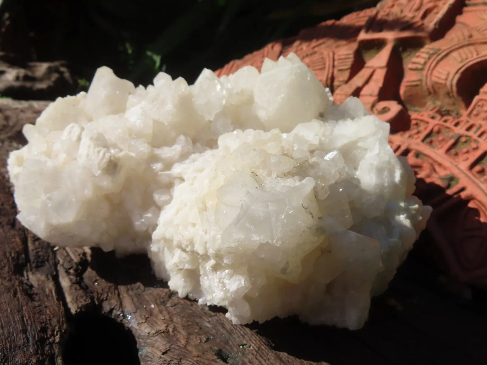 Natural Medium Sized Quartz Cluster x 1 From Madagascar