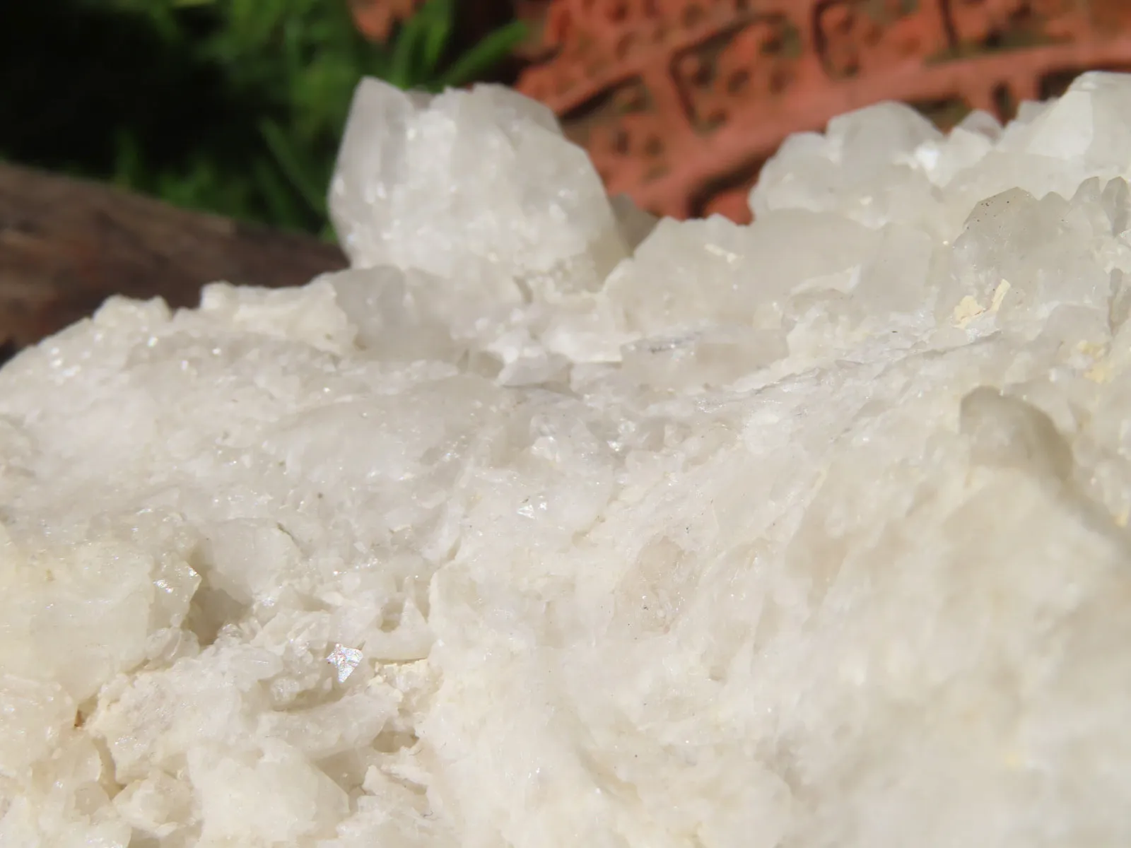 Natural Medium Sized Quartz Cluster x 1 From Madagascar