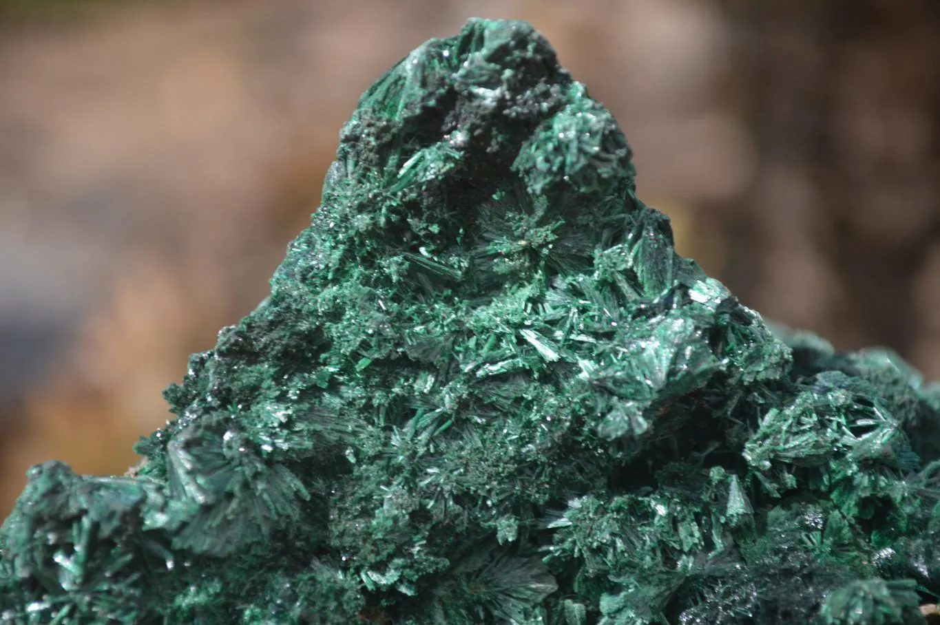 Natural Silky Malachite Specimen  x 1 From Kasompe, Congo