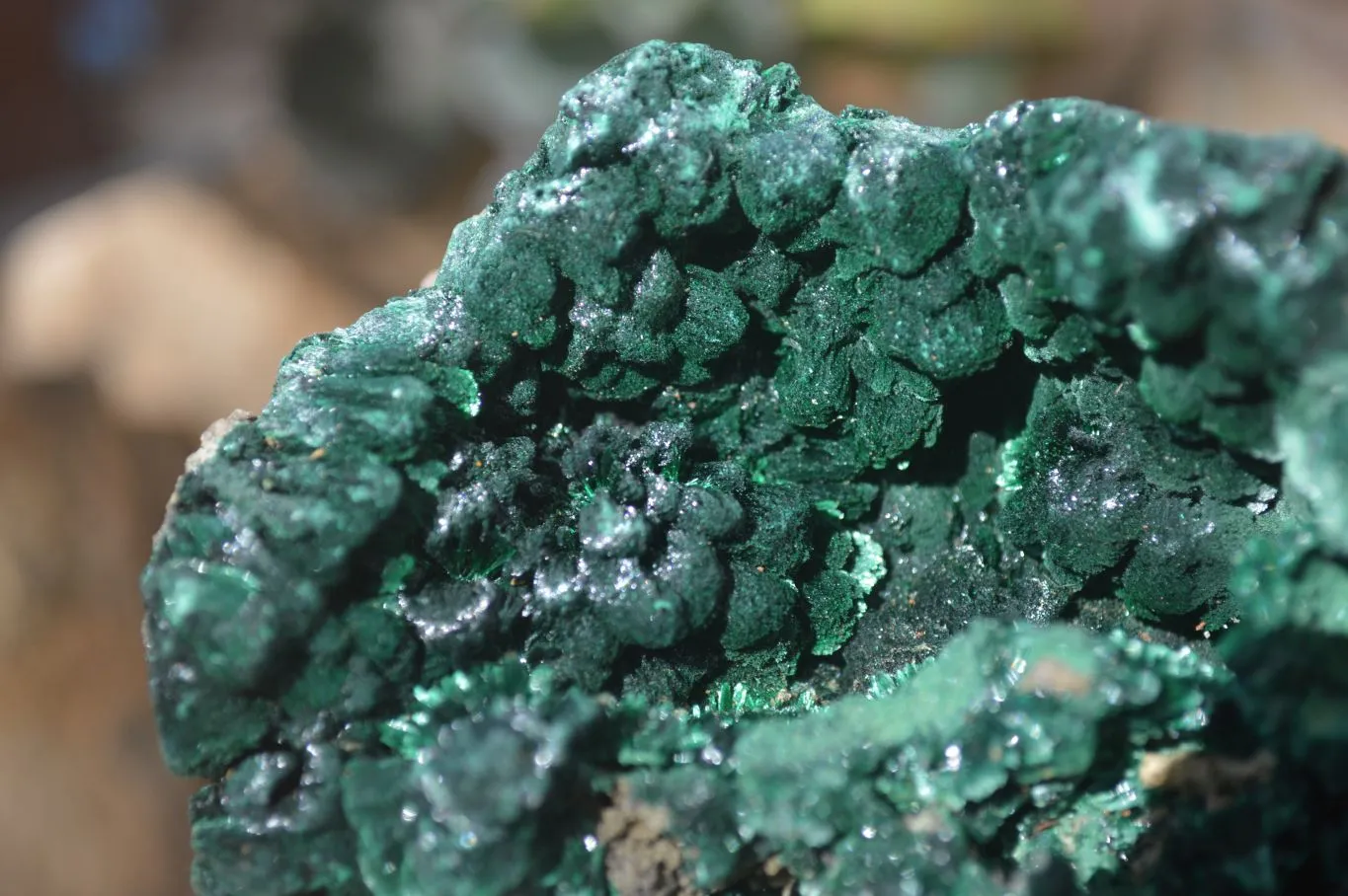 Natural Silky Malachite Specimen  x 1 From Kasompe, Congo