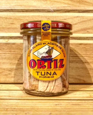 Ortiz Tuna In Olive Oil Jar 220g