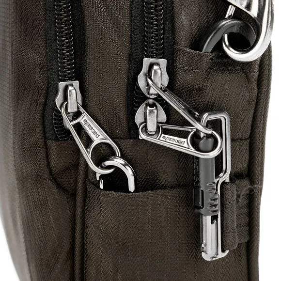 Pacsafe Metrosafe LS100 ECONYL Anti-Theft recycled crossbody bag